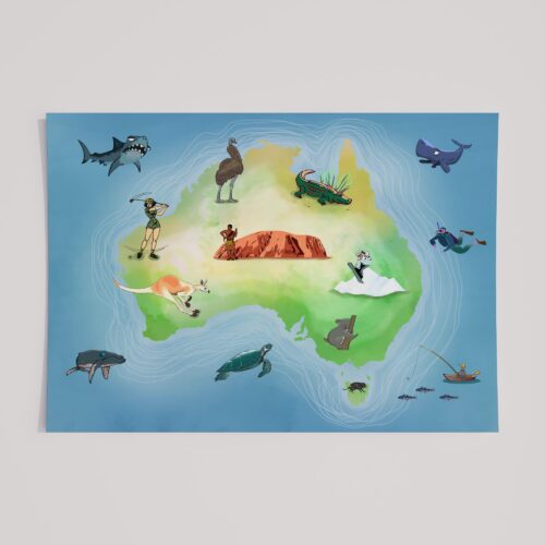 DOWN UNDER