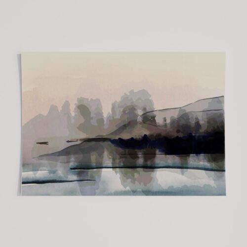 LAKESIDE DUSK 1