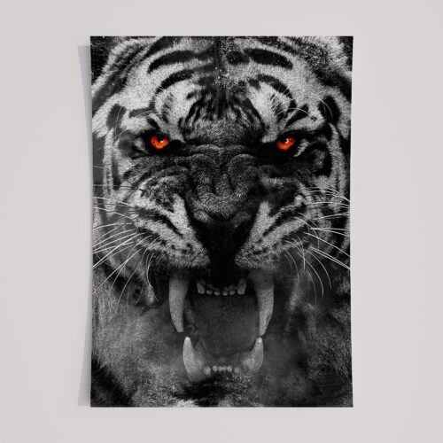 WINDOW TO THE SOUL - FIERCE TIGER