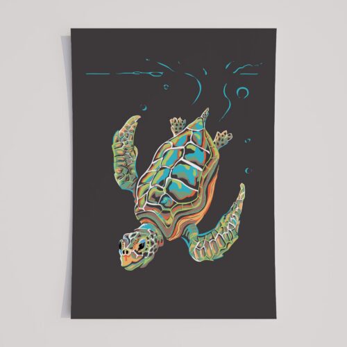 SEA TURTLE DIVE