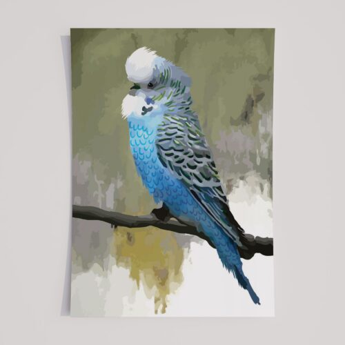 BLUE PARAKEET