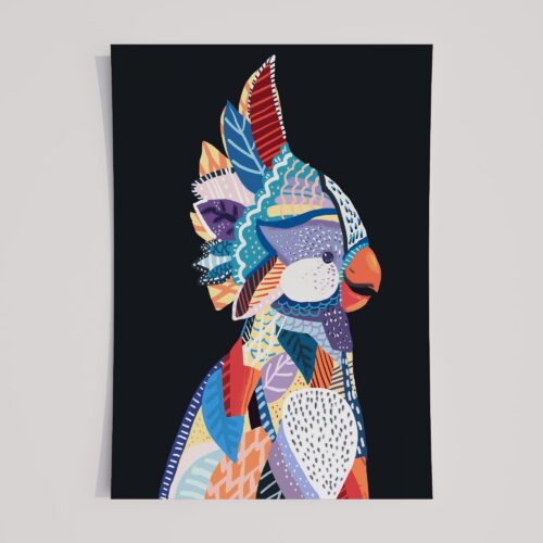 PATTERNED BIRD 2