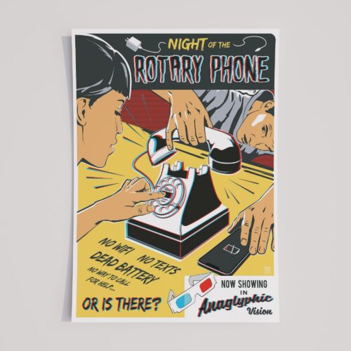NIGHT OF THE ROTARY PHONE BY STEVE THOMAS