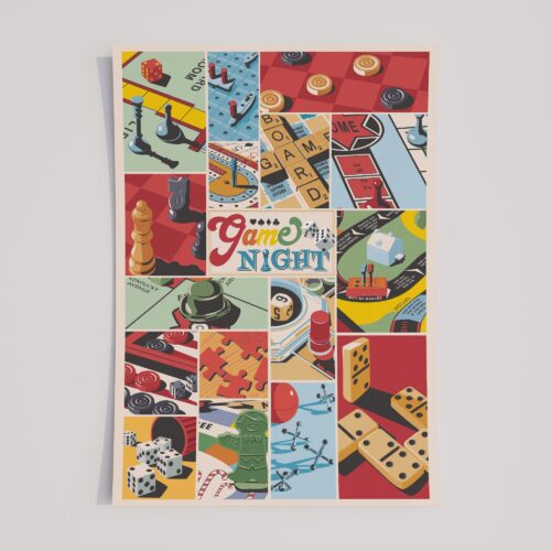 VINTAGE GAME NIGHT BY STEVE THOMAS